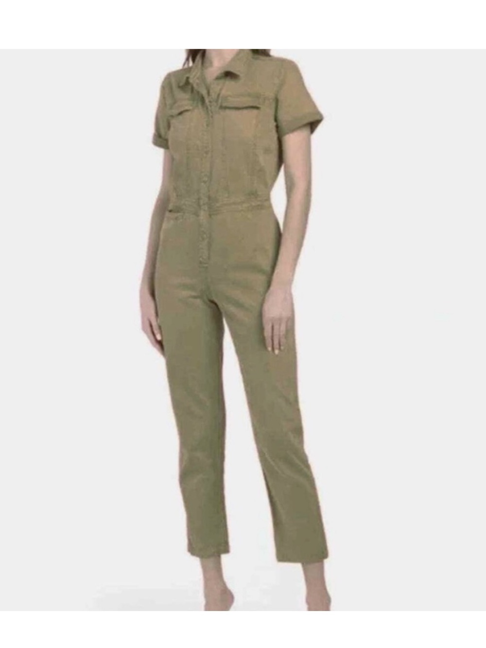 Young Fabulous & Broke Olive Green Utility Jumpsuit